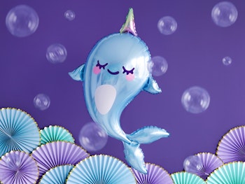 Delfin Under Vattnet Ballong