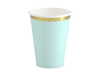 Pappersmuggar Mintgrön