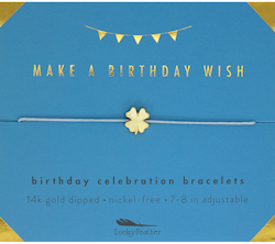 Lucky Feather - Birthday Wish Bracelet