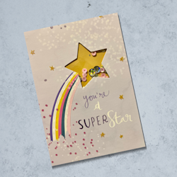Bursdagskort - Superstar