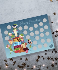 Scratch-off Julekalender - Julefest