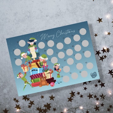 Scratch-off Julekalender - Julefest