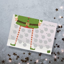 Scratch-off Julekalender - Alv