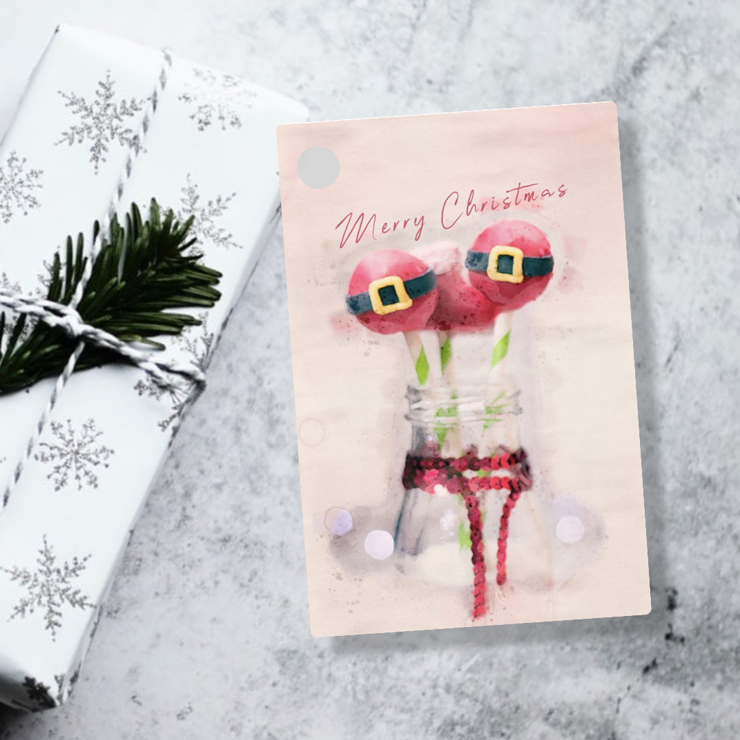 Gavelapper - Santa Cakepops - 10stk