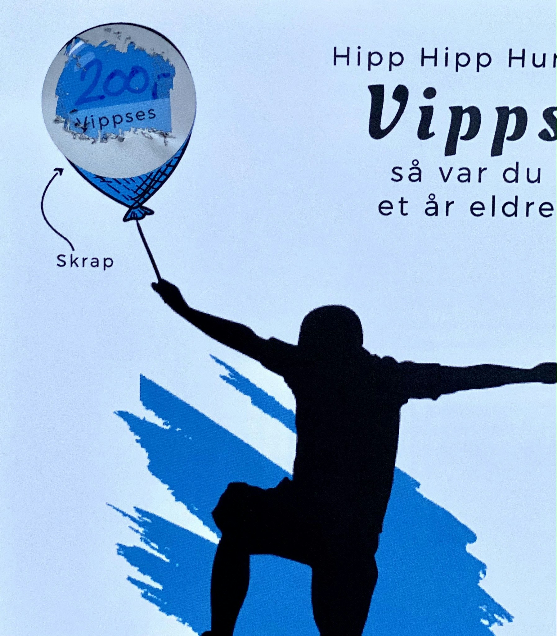 Vipps Bursdagskort - Skater Boy