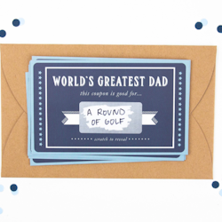 Paprika Paperie "Fathers Day" Scratch-Card - 6pk