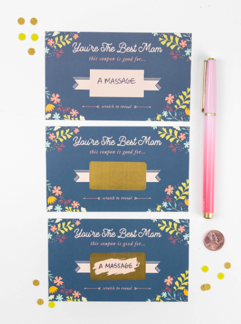 Paprika Paperie - "Mothers Day" Scratch-Card