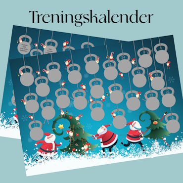 Scratch-off Fitness Julekalender