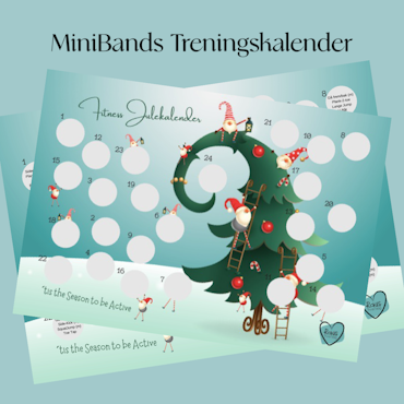 Scratch-off Treningskalender m/MiniBands