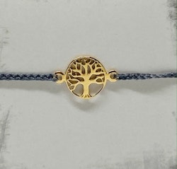 Bali Bliss Armbånd - Tree of Life - Gullbelagt