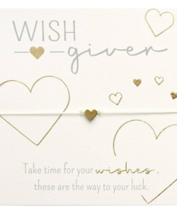 Crystals HCA Jewellery -  Wish Giver - "Gold-plated Heart"