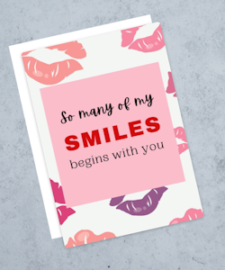 Smiles Card