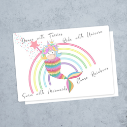Rainbow Card