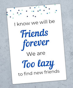 Friends Forever Card