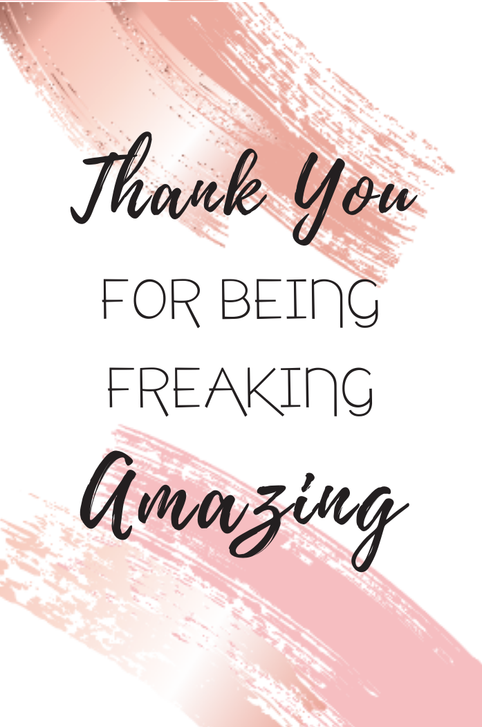 10pk "Freaking Amazing" kort