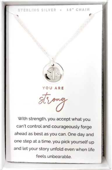 "Pieces of me Silver Necklace" - STRONG