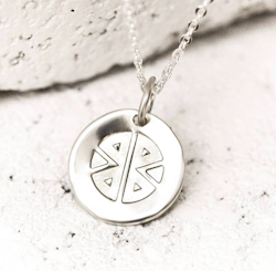 "Pieces of me Silver Necklace" - STRONG