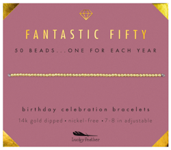 Lucky Feather - Fantastic 50  Bracelet