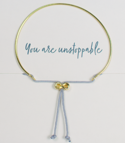 Lucky Feather - "You are UNSTOPPABLE" Bracelet