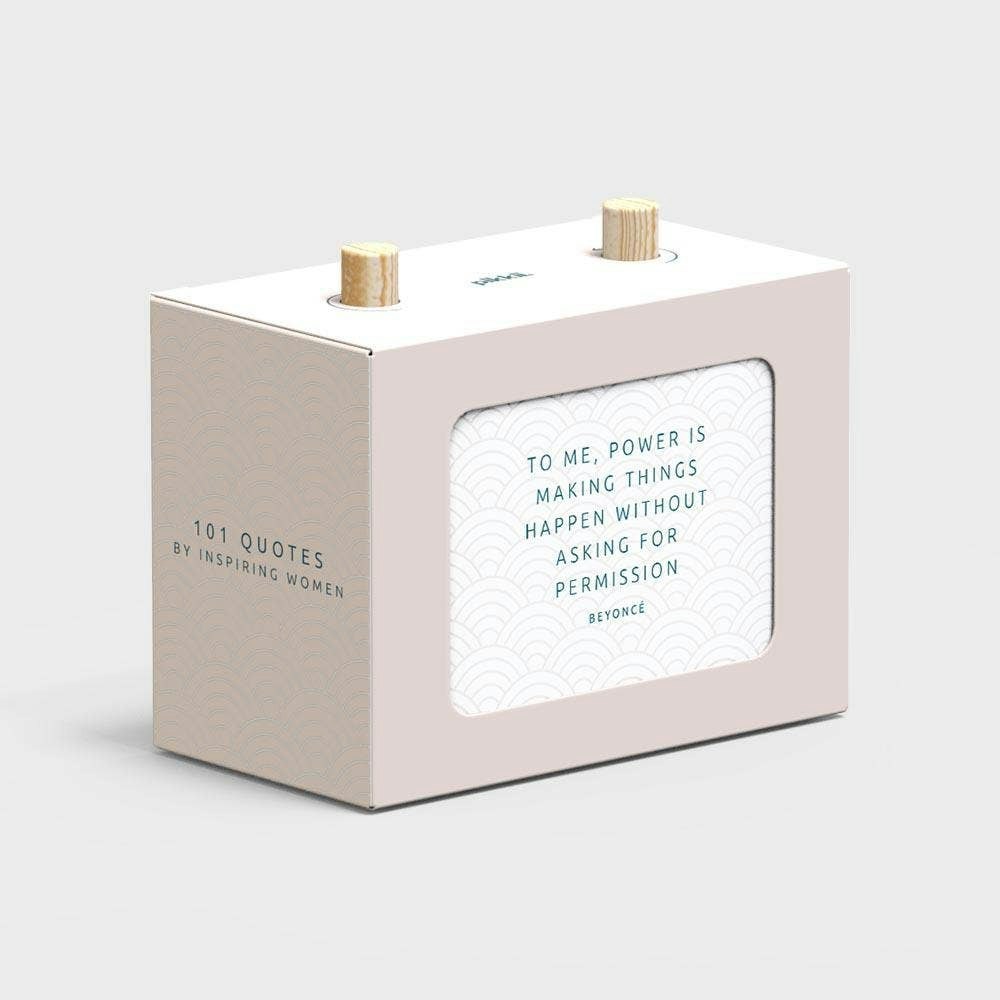 Pikkiki - 101 Quotes by Inspiring Women Scroll Box