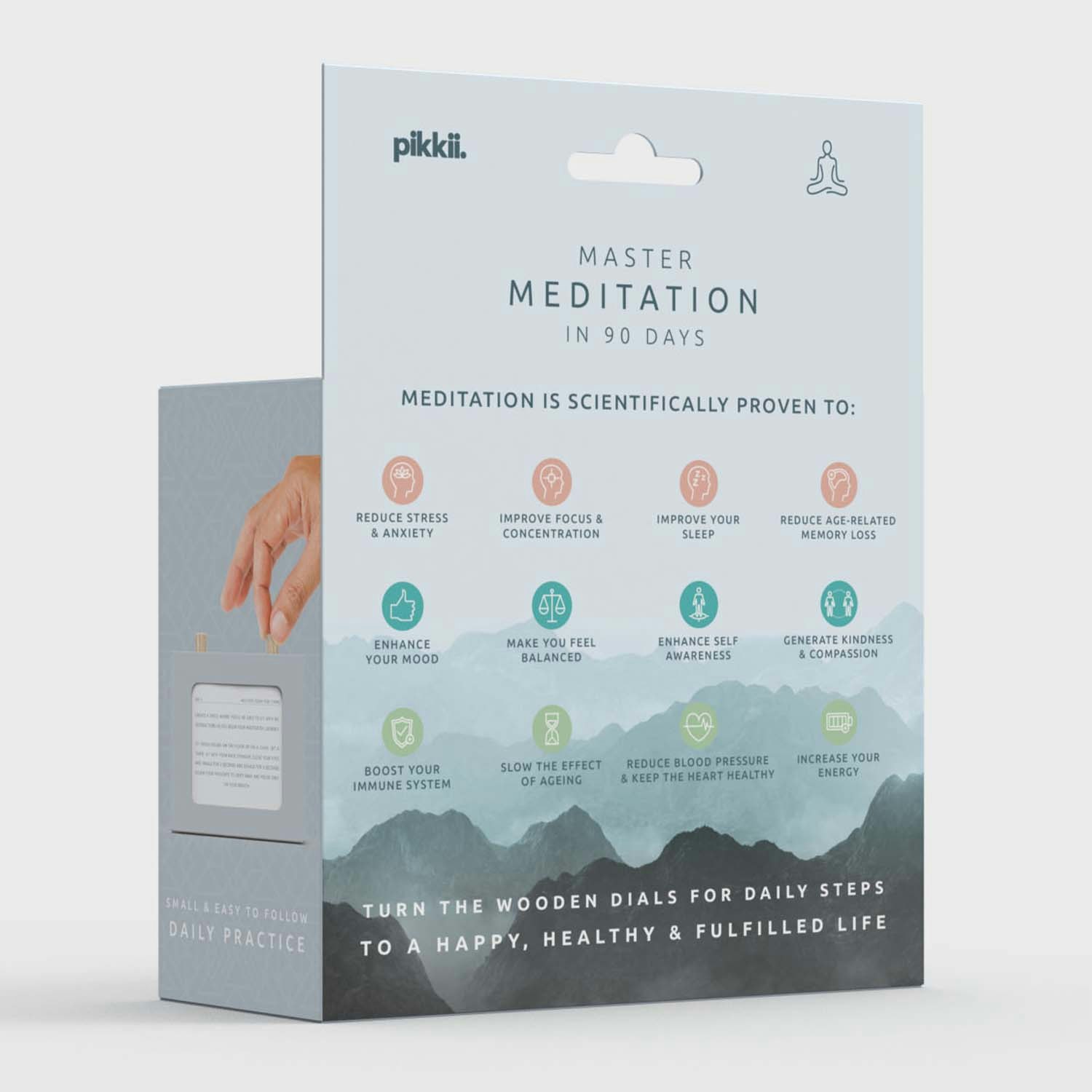 Pikkiki - Meditation Mastery In 90 Days Scroll Box