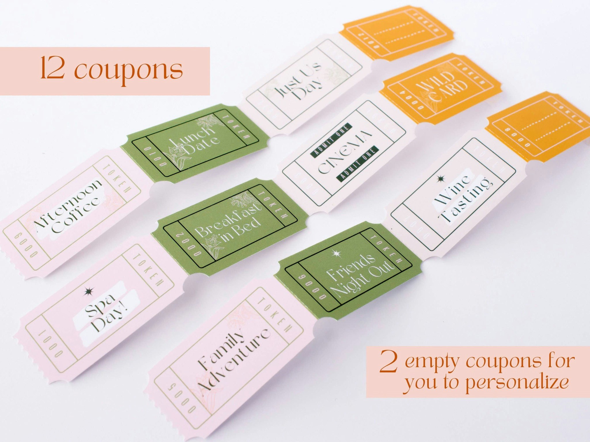 Curated for you Gift - Mothers Day Coupons Card