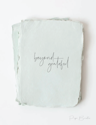 Paper Barista - Beyond Grateful  Card