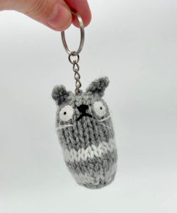 Worry Pet Keyring - CAT