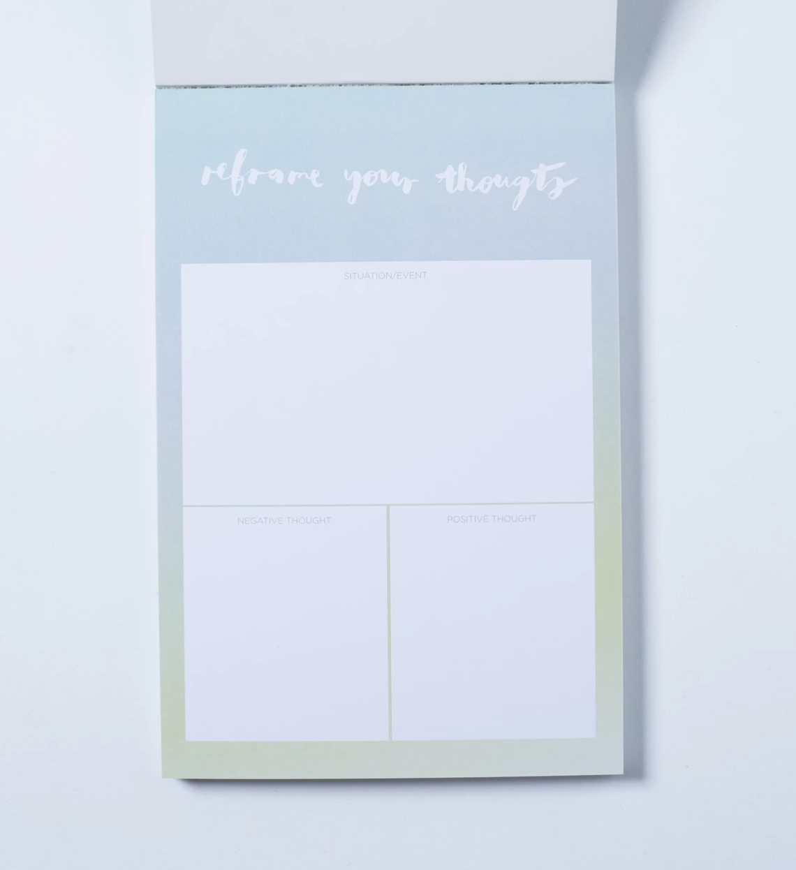 The Happiness Planner - "REFRAME YOUR THOUGHTS" NOTEPAD