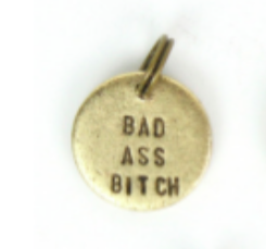 Mantra Necklace - BAD ASS BITCH