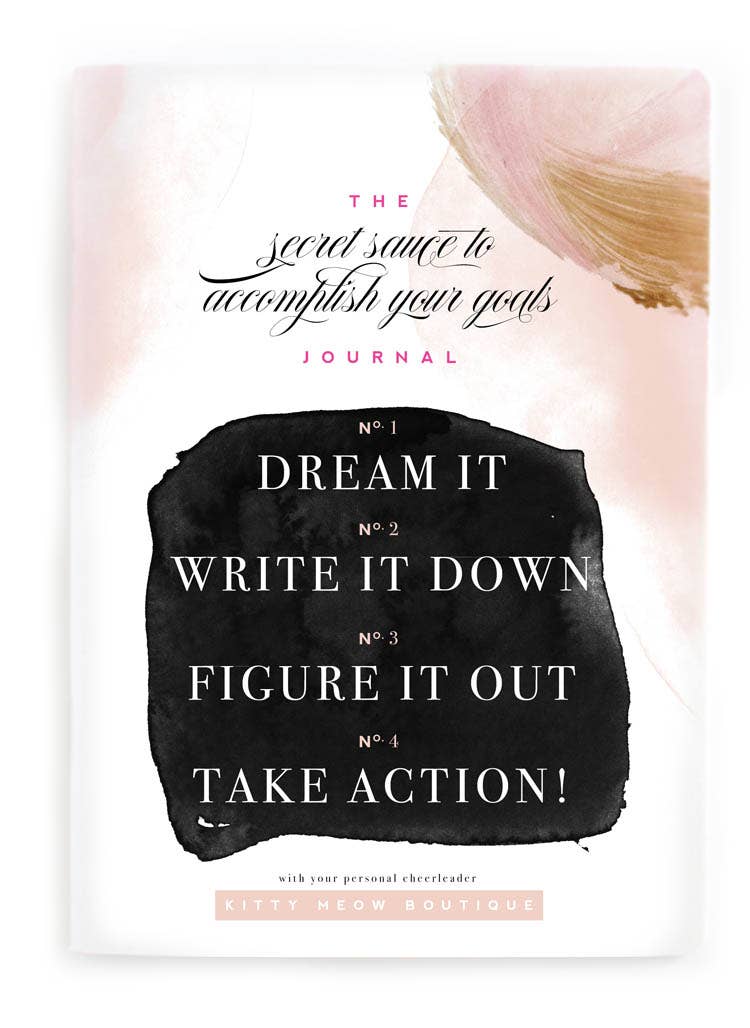 Kitty Meow Boutique- "Secret Sauce & Action Plan"  - Notepad