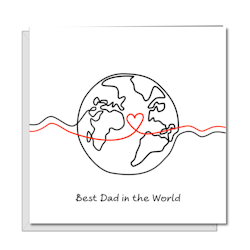 Swizzoo - Best Dad in the World  Card