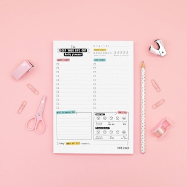 Inky in The Wild - Sort Your Life Out Daily Planner Notepad
