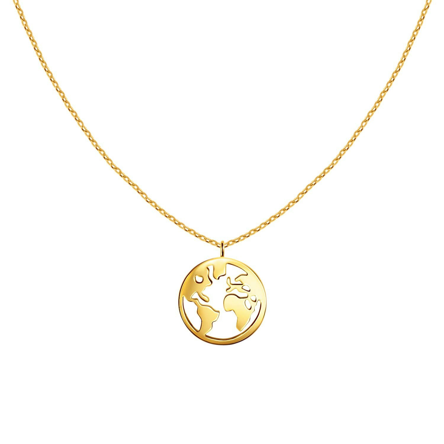 Necklace: World Peace 14K Solid Yellow Gold Pendant – The Kabbalah Store US