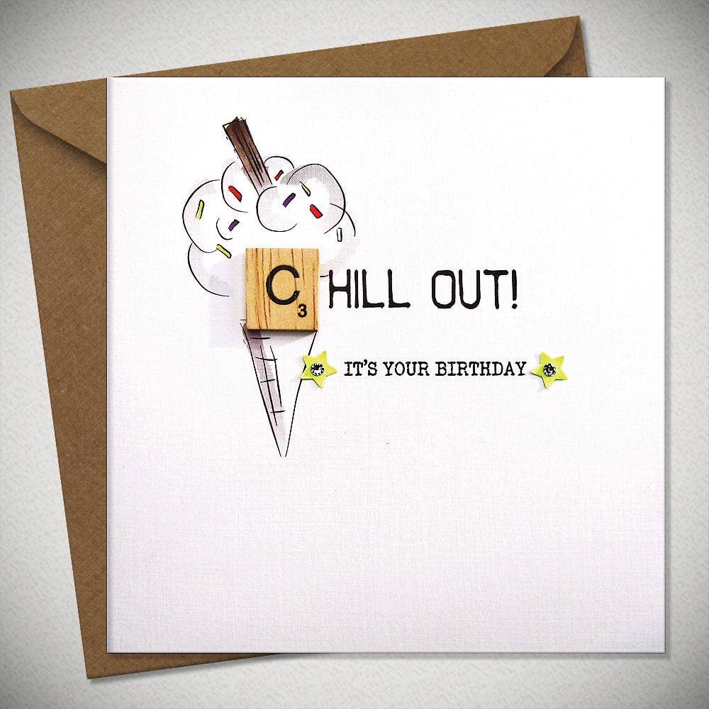 Bexy Boo Greeting Card - Chill Out