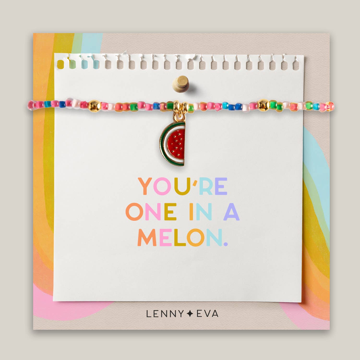 Lenny&Eva Bracelet - Friendship Bracelet - MELON Rainbow