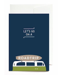 Roadtyping - Let'S Go On A Roadtrip Greeting Card