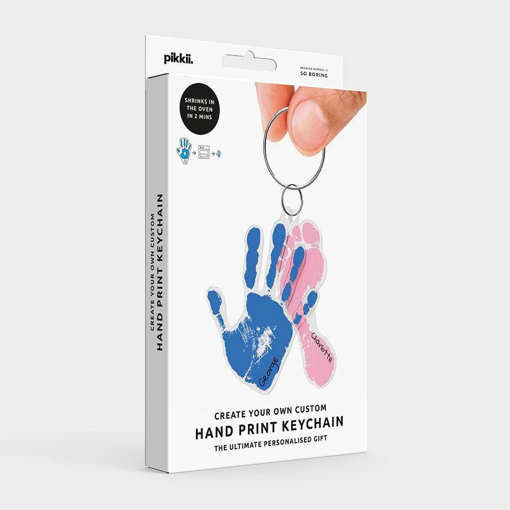 Pikkiiki - Hand Print Shrink Key Chain Kit