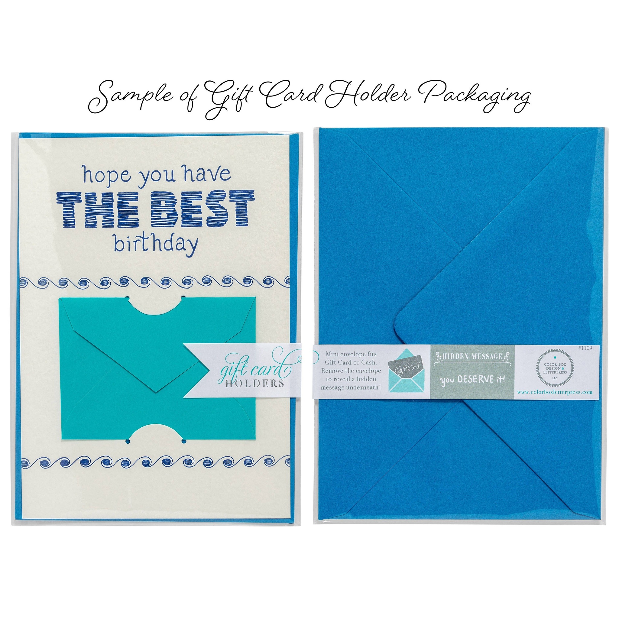 Colorbox Design - Birthday Gift Card