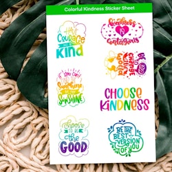 Savannah + James - Choose Kindness Sticker Sheet