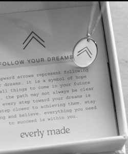 Everly Made - "Follow your Dreams" sølvkjede