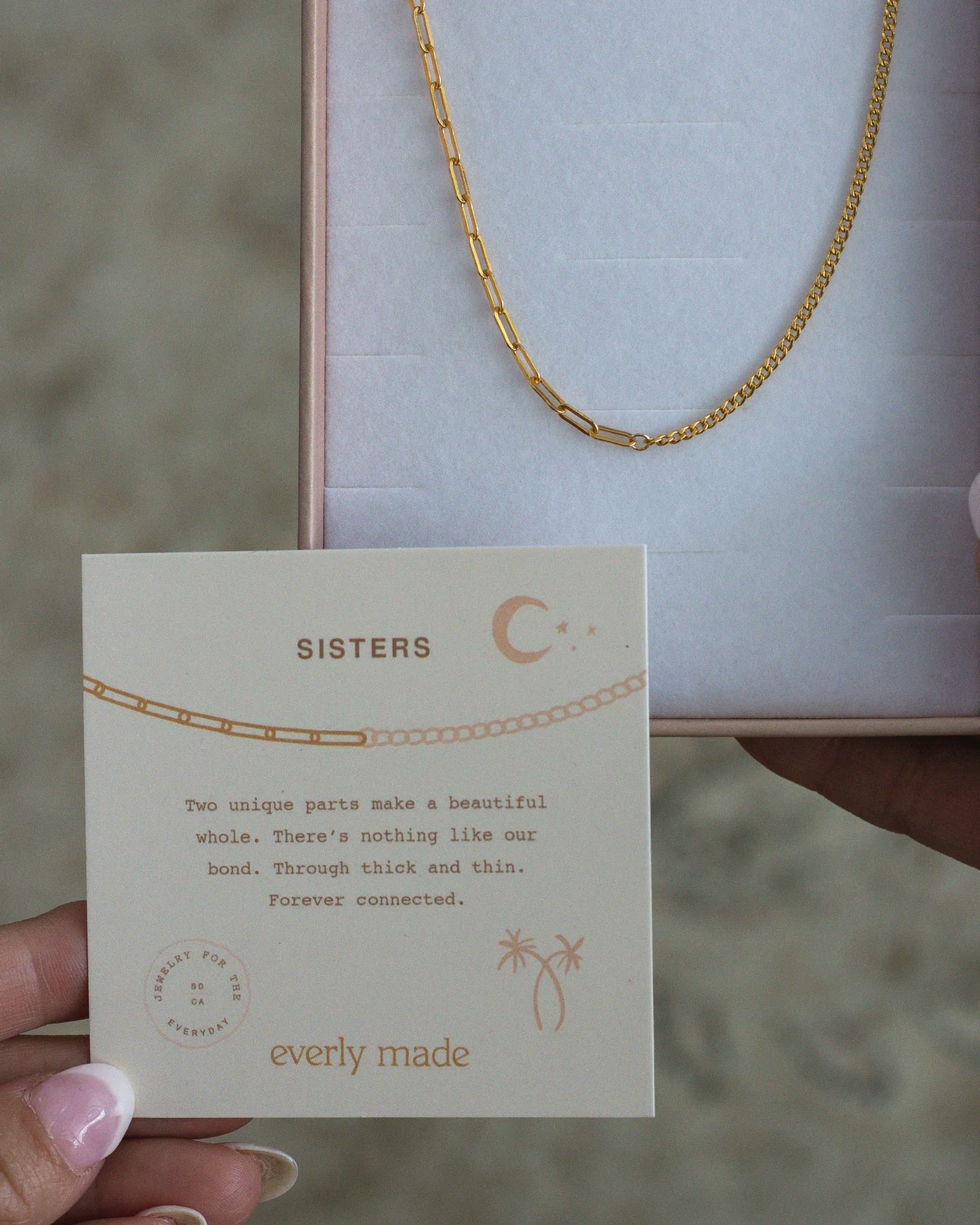 Everly Made - SISTER Gullkjede