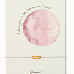 By Vivi: Bracelet Card - To the Moon and Back
