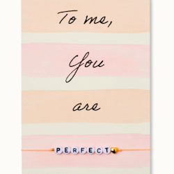 By Vivi: Bracelet Card - To me you are Perfect
