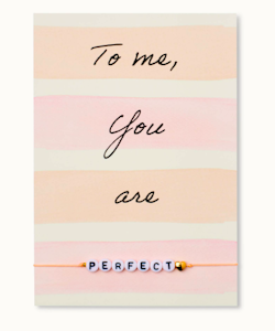 By Vivi: Bracelet Card - To me you are Perfect