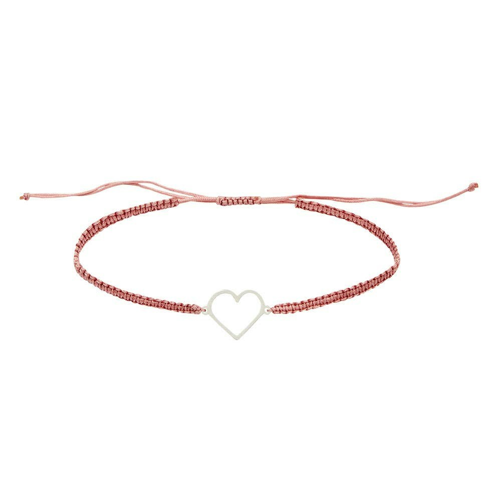 Crystals HCA Jewellery -  Enjoy Bracelet - Pink Heart