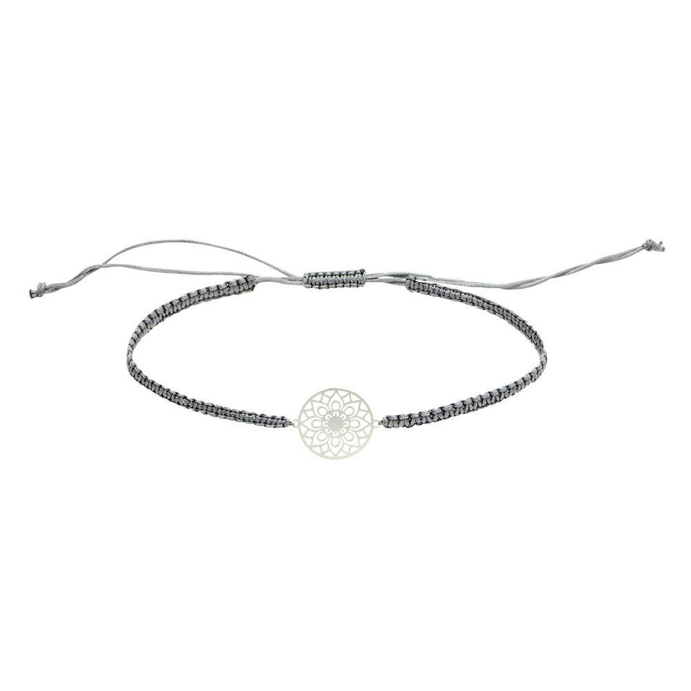 Crystals HCA Jewellery -  Enjoy Bracelet - Mandala of Luck - Grey