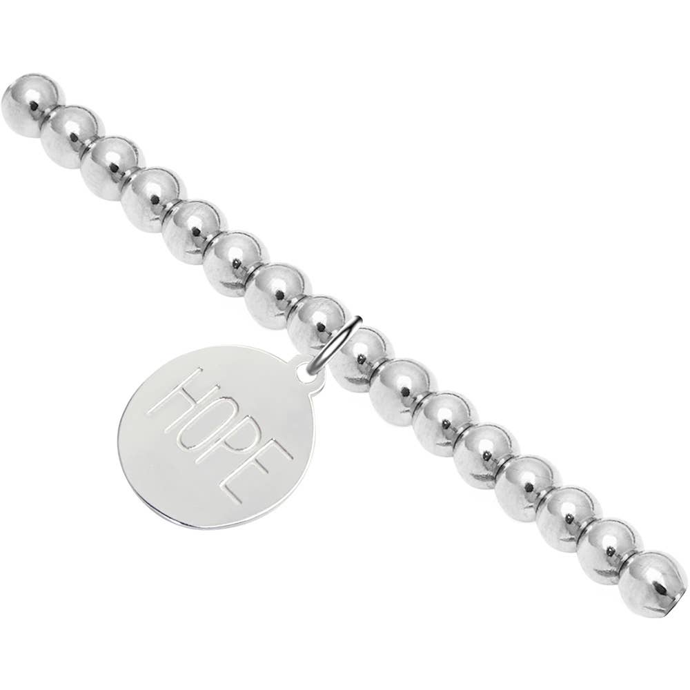 Crystals HCA Jewellery - Pretty You - HOPE Silver Bracelet