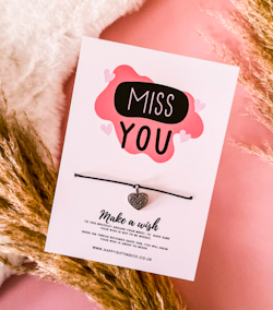 Happy Gifting Co - Wish Bracelet - MISS YOU