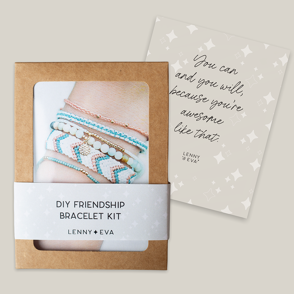 Lenny&Eva  - DIY Friendship Bracelet Kit - Turkis